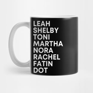 The Wilds Name List Mug